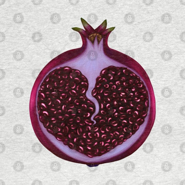 Pomegranite Heart by ColonelBaconBits